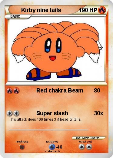 Pokemon Kirby nine tails