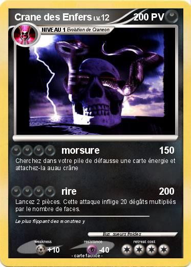 Pokemon Crane des Enfers