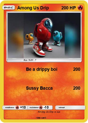 Pokemon Among Us Drip