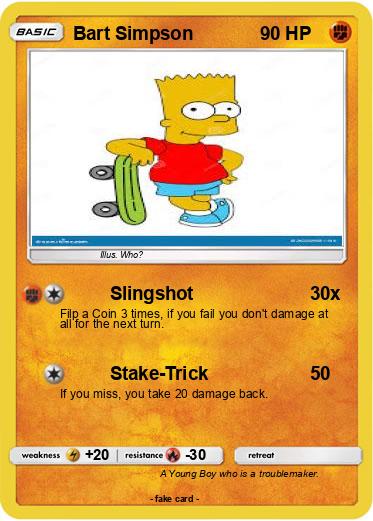 Pokemon Bart Simpson
