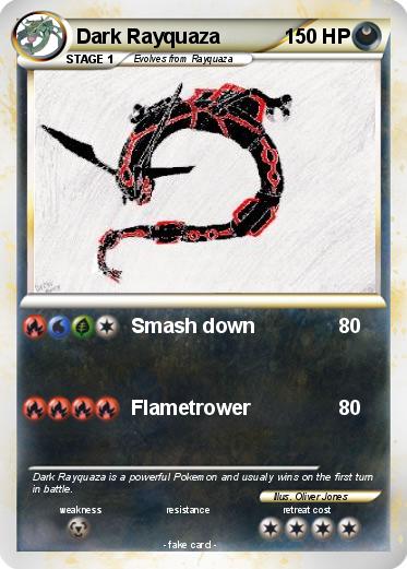 Pokemon Dark Rayquaza