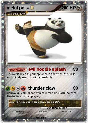 Pokemon metal po