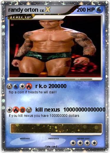 Pokemon randy orton