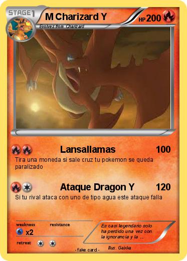 Pokemon M Charizard Y
