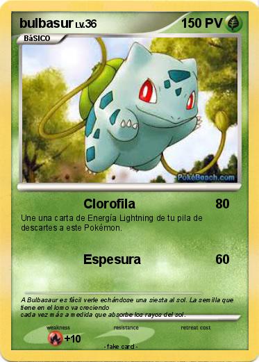 Pokemon bulbasur