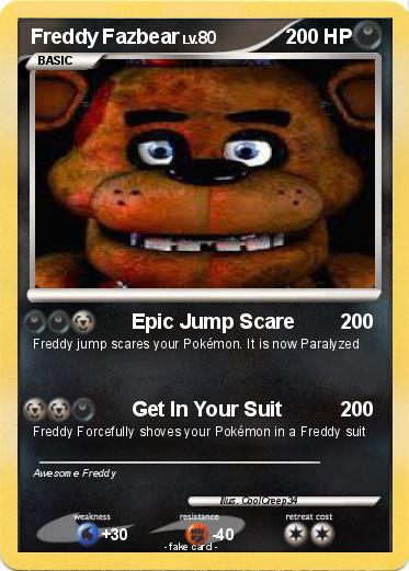 Pokemon Freddy Fazbear
