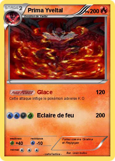 Pokemon Prima Yveltal