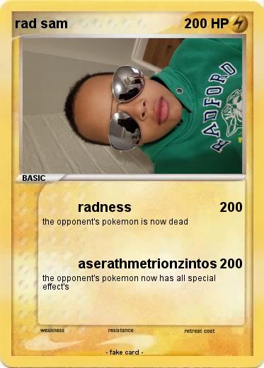 Pokemon rad sam