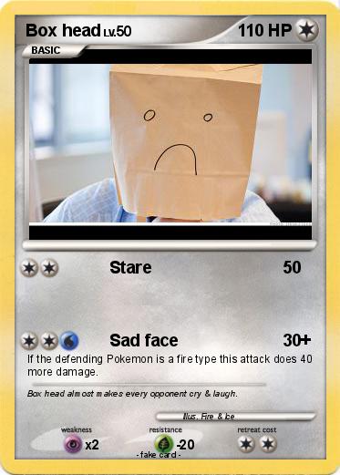 Pokemon Box head