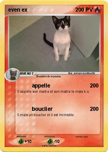 Pokemon even ex