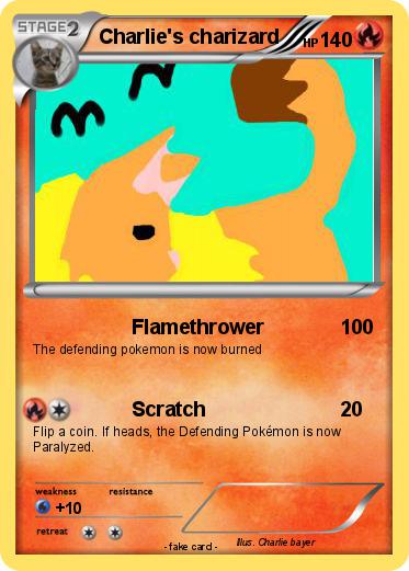 Pokemon Charlie's charizard
