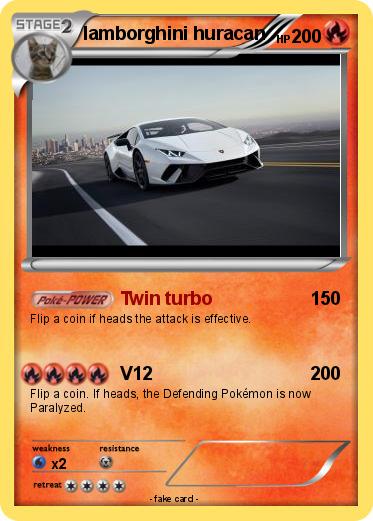 Pokemon lamborghini huracan