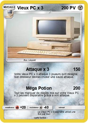 Pokemon Vieux PC x 3