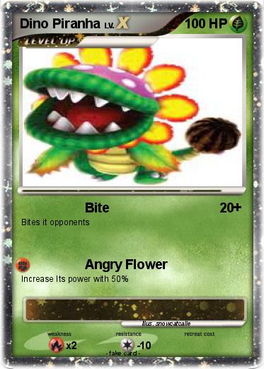 Pokemon Dino Piranha