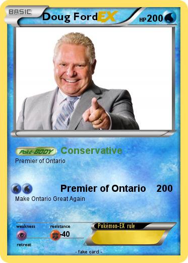 Pokemon Doug Ford