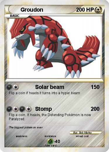 Pokemon Groudon