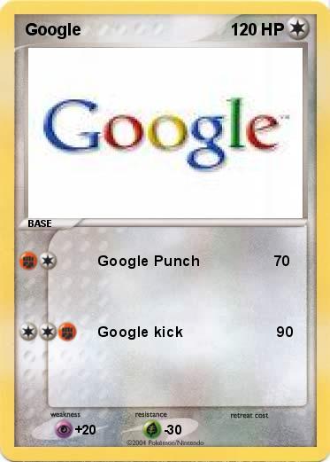 Pokemon Google