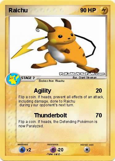Pokemon Raichu