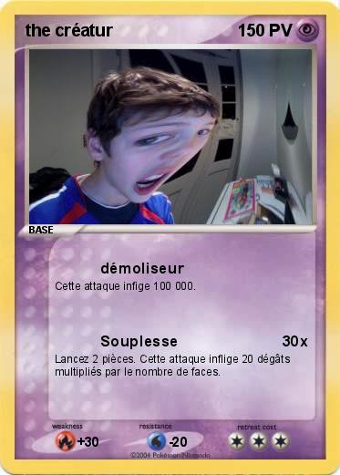 Pokemon the créatur