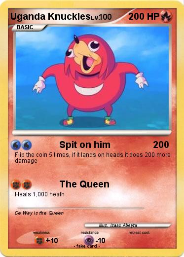 Pokemon Uganda Knuckles