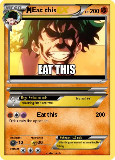 Pokemon Eat this