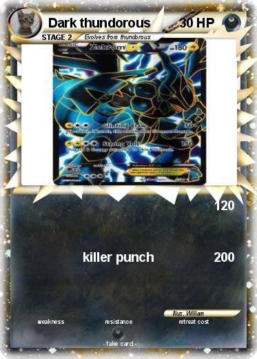 Pokemon Dark thundorous