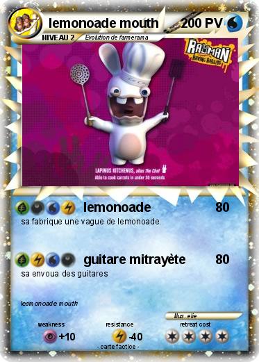 Pokemon lemonoade mouth