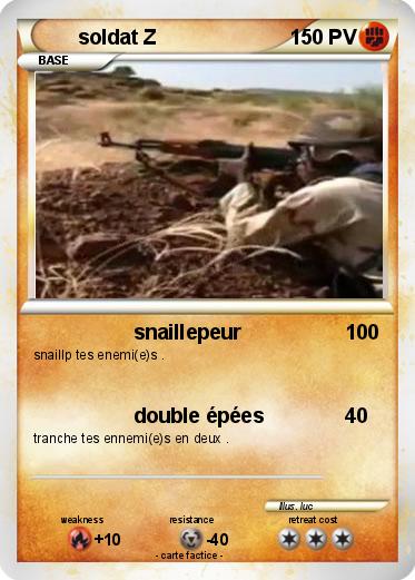 Pokemon soldat Z