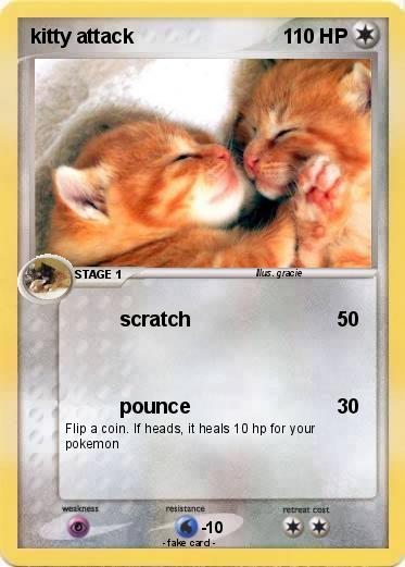 Pokemon kitty attack