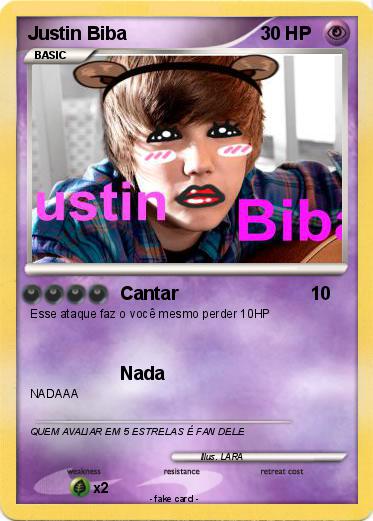 Pokemon Justin Biba