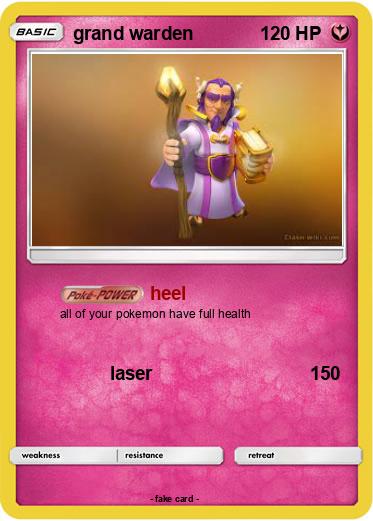 Pokemon grand warden