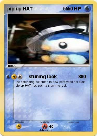 Pokemon piplup HAT                       55