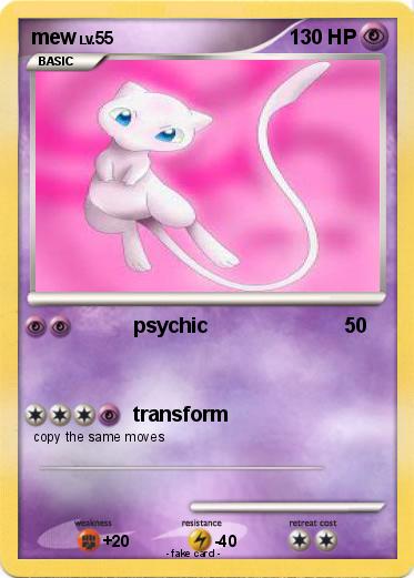 Pokemon mew