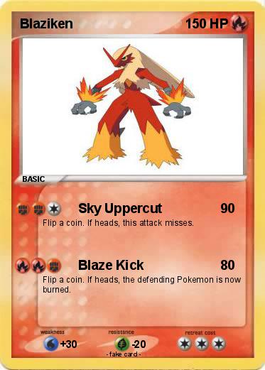 Pokemon Blaziken