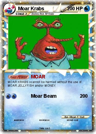 Pokemon Moar Krabs