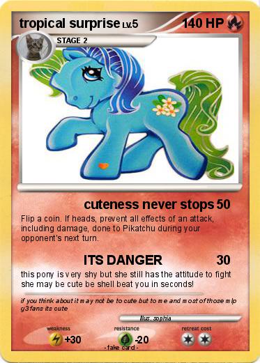 Pokemon tropical surprise