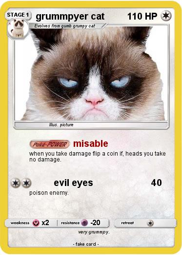 Pokemon grummpyer cat