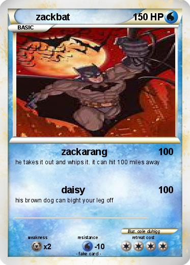 Pokemon zackbat