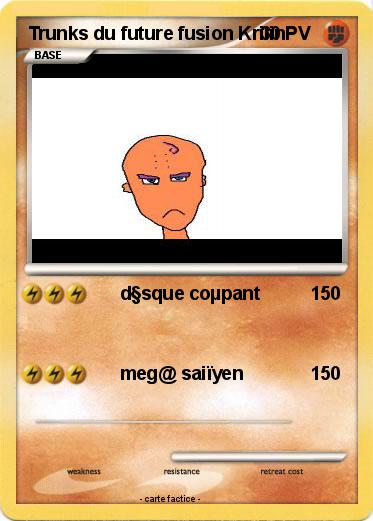 Pokemon Trunks du future fusion Krilin