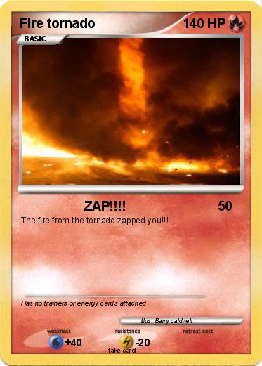 Pokemon Fire tornado