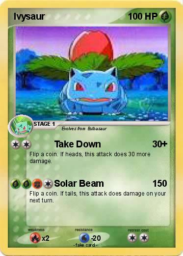 Pokemon Ivysaur