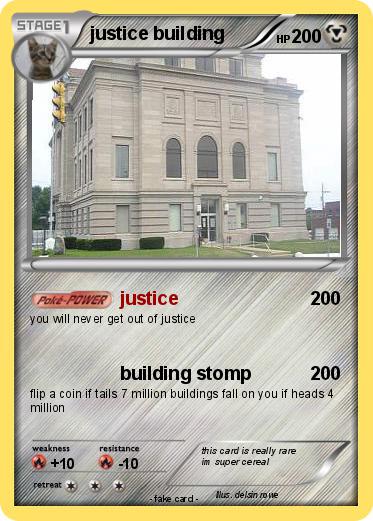 Pokemon justice building