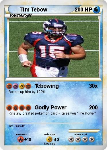 Pokemon Tim Tebow