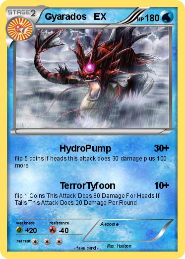 Pokemon Gyarados   EX