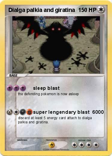 Pokemon Dialga palkia and giratina