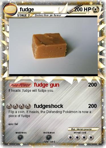 Pokemon fudge