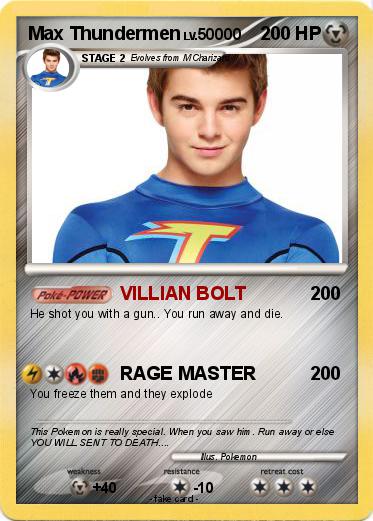 Pokemon Max Thundermen