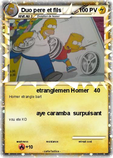 Pokemon Duo pere et fils