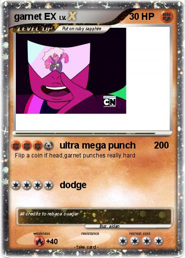 Pokemon garnet EX