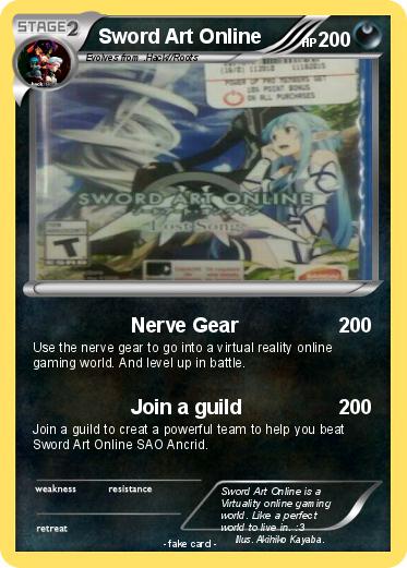 Pokemon Sword Art Online